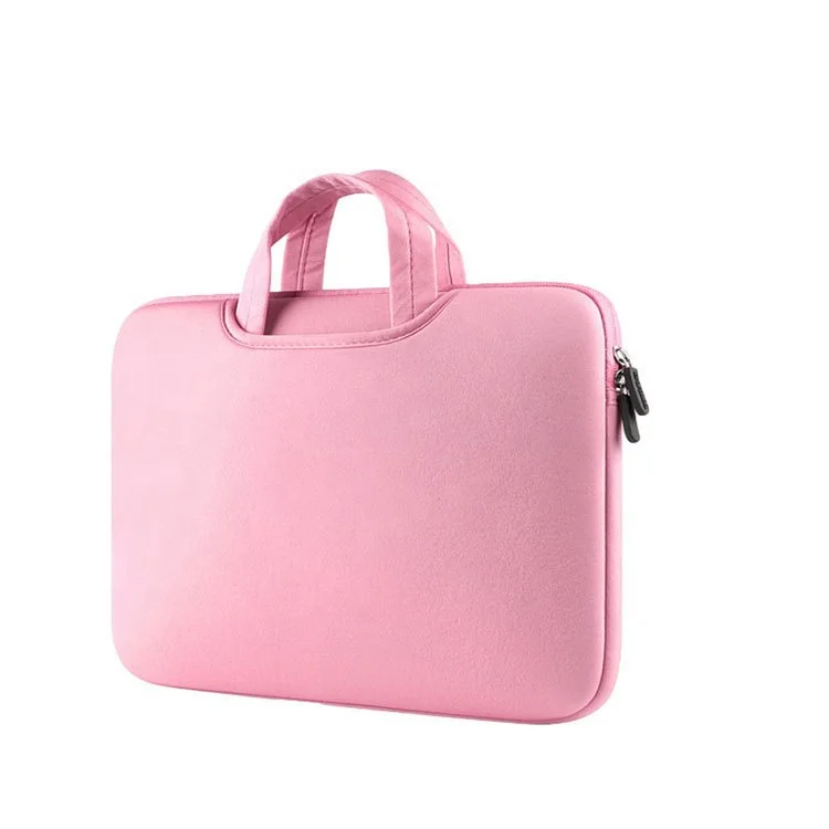 promotion customized logo notebook handbag Stylish Soft zipper traveling business portable 16inch neoprene laptop bag sleeve