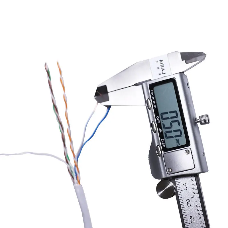 Cat5e U/UTP 24AWG Network Cable 305M 0.48mm BC Copper Passed Test Channel 100M Perm.Link UTP Lan Cable IP Camera POE Cable