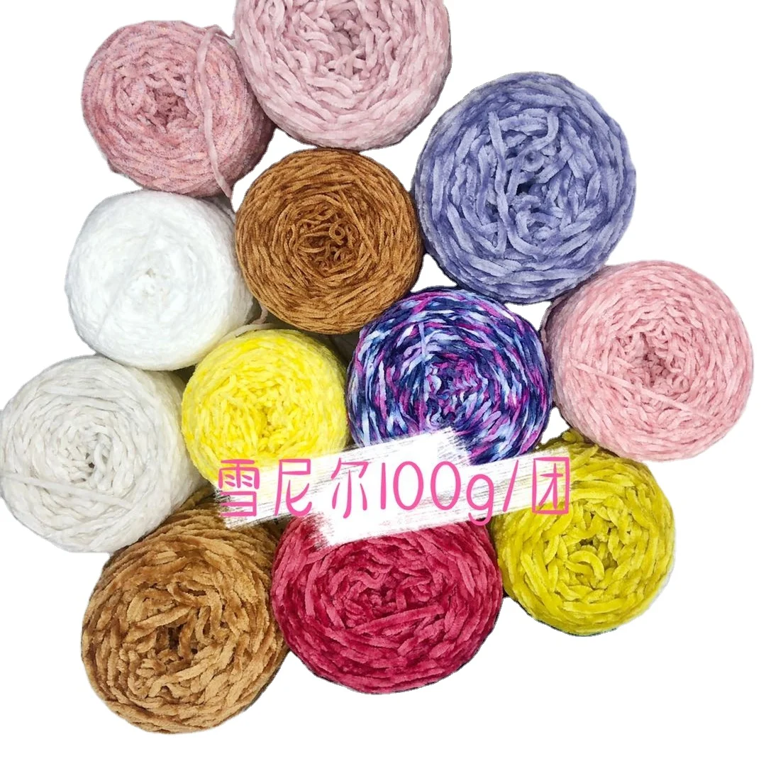 
artwork handtufted custom carpet Chenille velvet Yarns Sewing Thread 