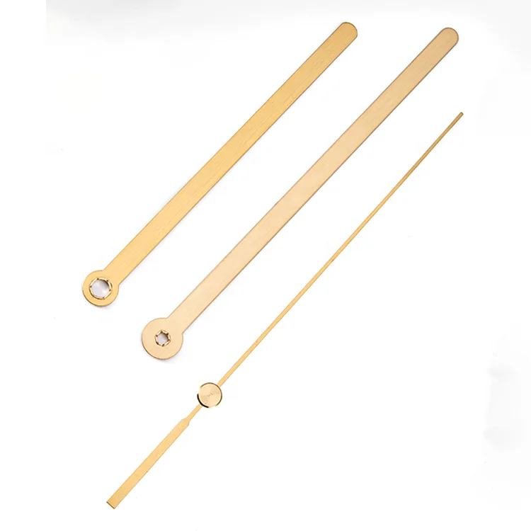 Copper Hands Brass Needles for Wall Clock Metal Pointers for Quartz Clock DIY Clock Accessories