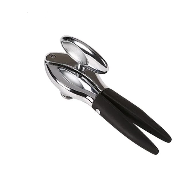 wholesale customized kitchen tools zinc alloy manual can opener with non-silp handle BPA free high quality household tin opener