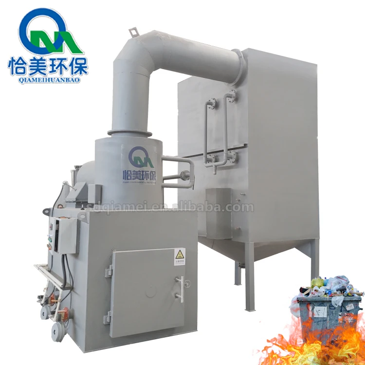 large  smokeless hospital clinical medica waste plasma incinerator price / medical waste incineration plant