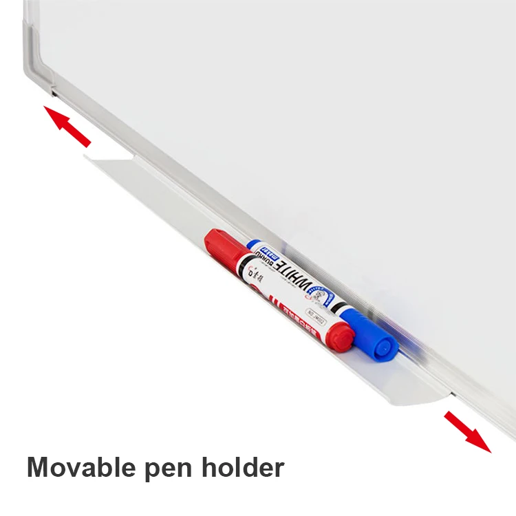 China Supplier Silver-aluminum Frame Writing Whiteboard Wall Hanging Magnetic Whiteboard