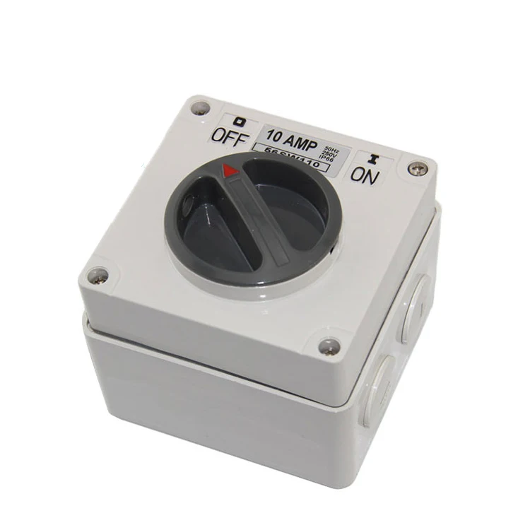 waterproof 10 amp switch High quality  rotary switch electronic switch low price