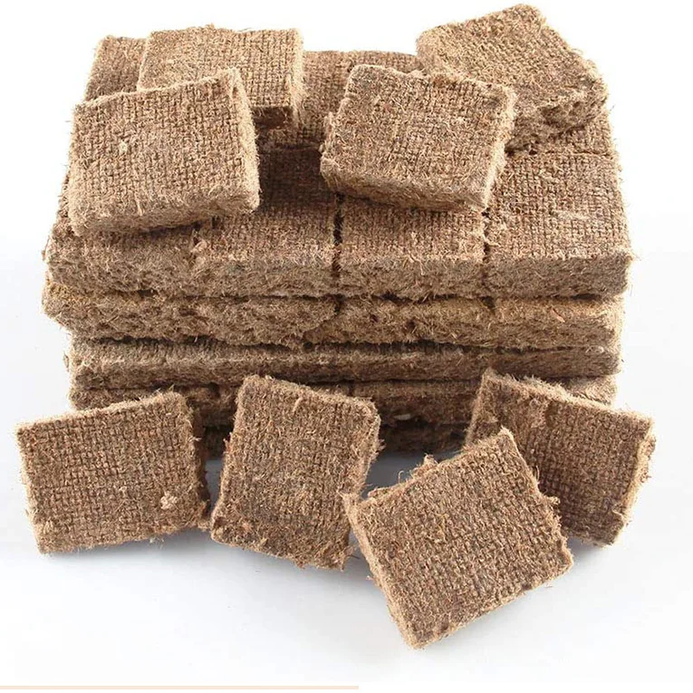 Squares Starter Blocks Fire Starter Squares Waterproof Easy Fire Charcoal Starter Perfect for Barbecue Grills