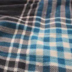 2021 Новый Дизайн Прямоугольное голубое клетчатое Коралловое велюровое электрическое нагревательное одеяло для зимы Amazon