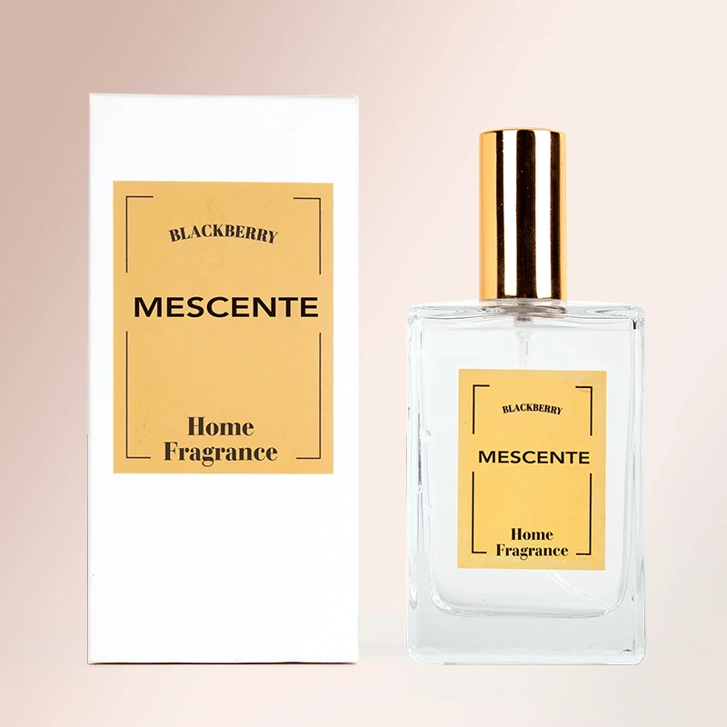 Mescente 100ml New style luxury air freshener scented mist room spray perfume for home fragrance diffuser
