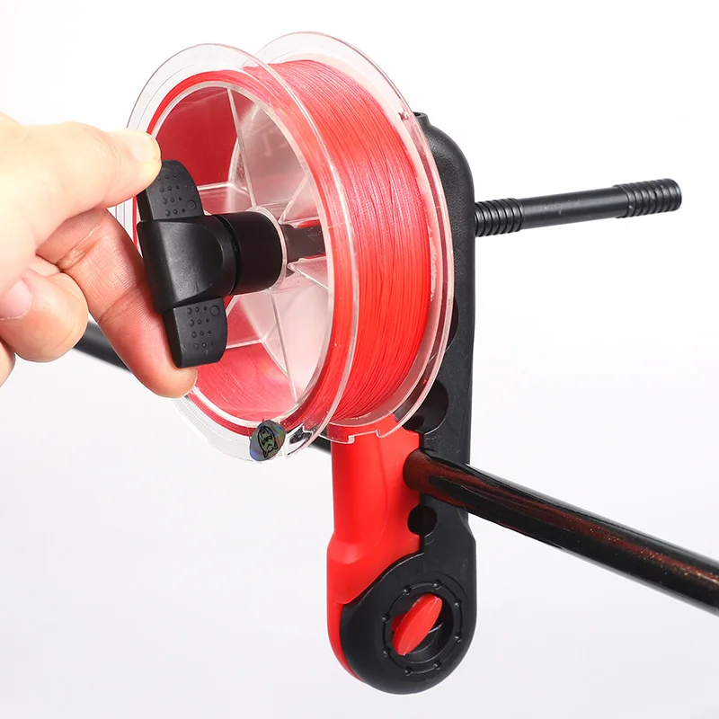 LINNHUE Portable Fishing Line Winder Reel Line Spooler Machine Spinning  Baitcasting Reel Spooling Carp Fishing Tool Accessories