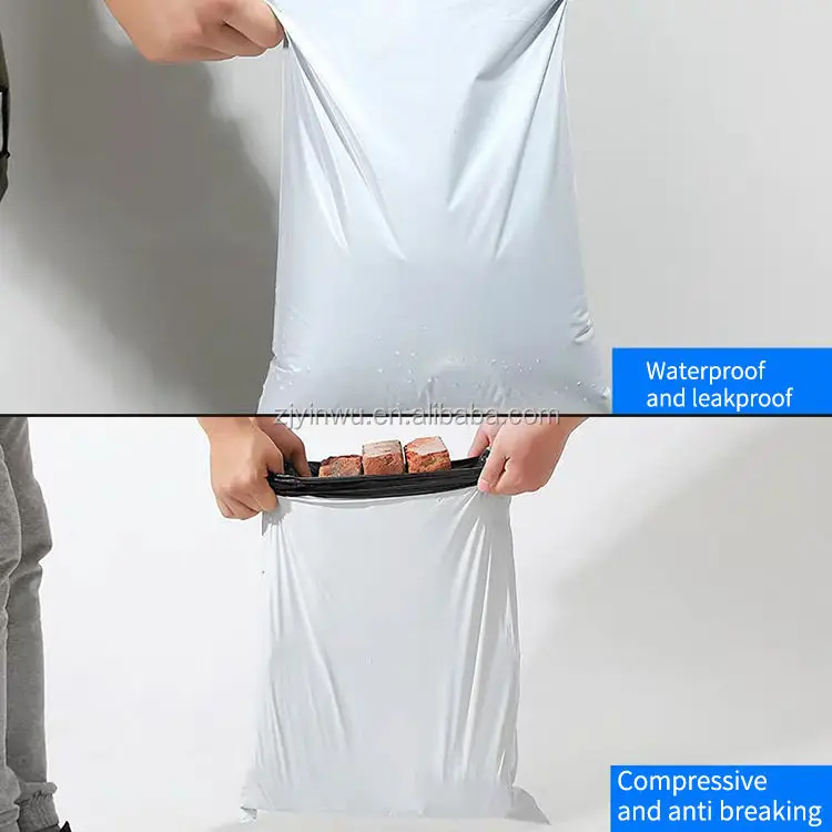 Full Sizes Postage Express Courier Mailer Biodegradable Packaging Strong Adhesive Poly Mailer Bags For Post