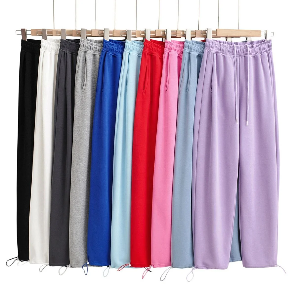 2023 NEW Women Outdoor Drawstring Thermal Lightweight Running Jogger Pants