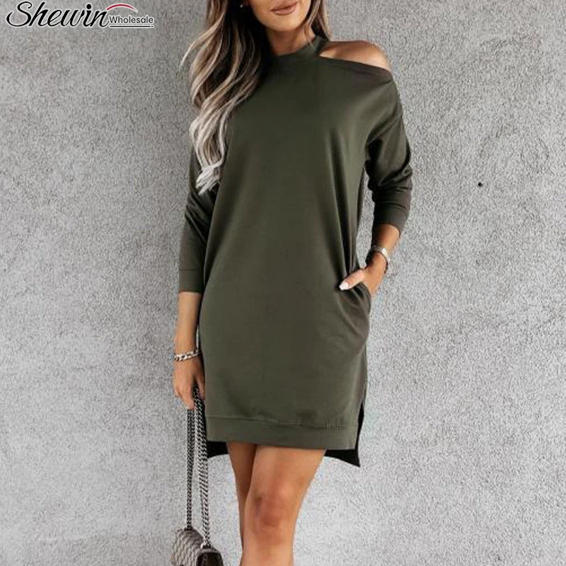New Arrivals 2023 Fashion Boutique sexy Abstract Color Block printed Casual women dresses