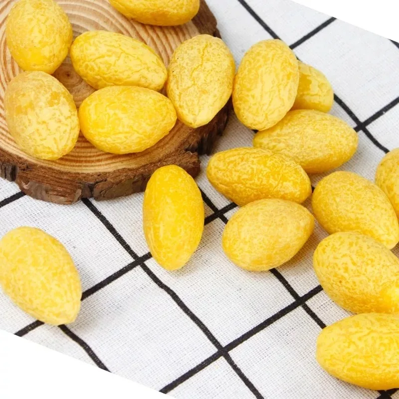 Hot fruit products candied yellow olives