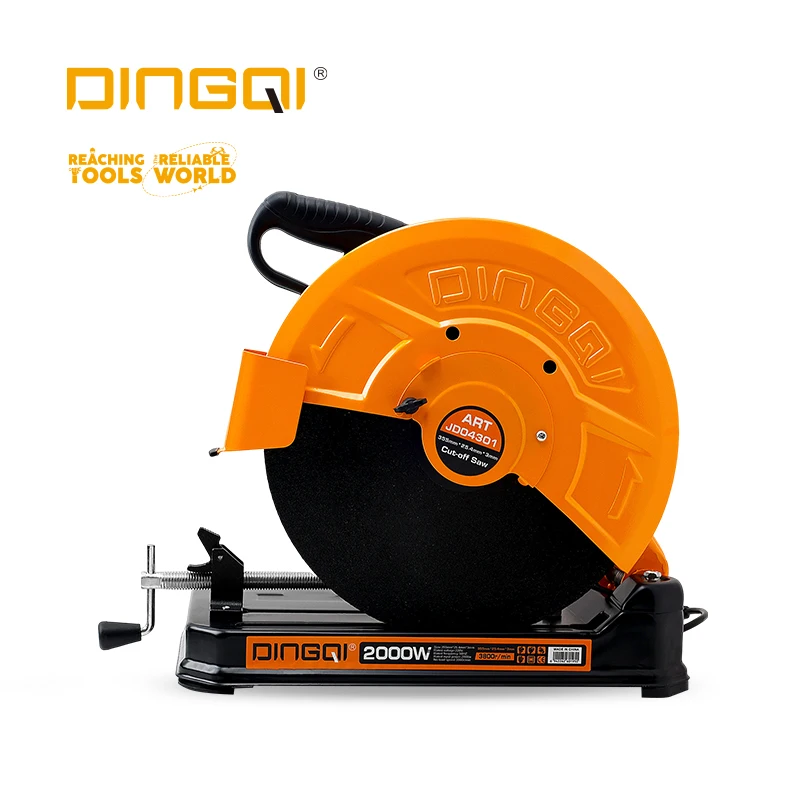 DINGQI Cut-Off Machine Abrasive Wheel Cutting Machine 355mm Metal Cutting Off Saw Machine 100% Copper Motor