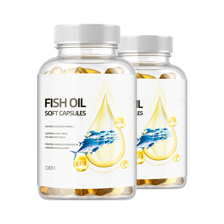 Improve Eyesight Natural Extraction Anti-fatigue Garlic Oil Softgel Capsules fish oil