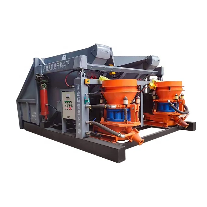Diesel Engine Cement Plastering Spray pump Diesel Mortar Sprayer Machines  Plastering Machine