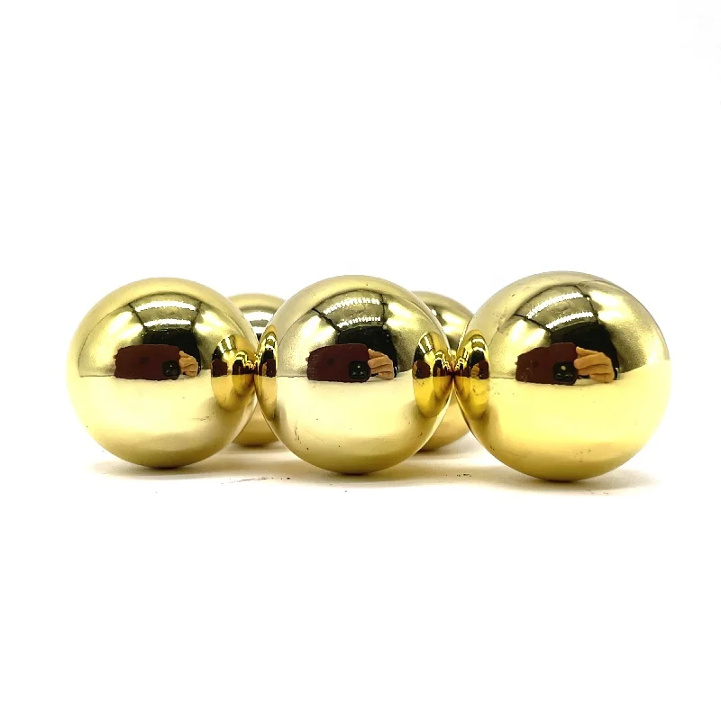 brass sphere custom brass ball High quality brass beads