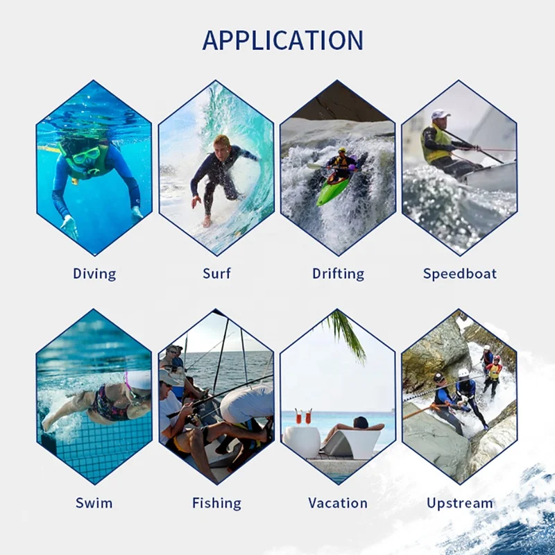 SANFAN drysuit for kayak nylon kayak aviation semi dry suit latex drysuit neck gask dry suit for scubadiving