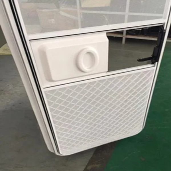  Новейшая дверь MAYGOOD MG19RD 620x1850 мм ножного типа для кемпера и прицепа с flynet внутренней защитной