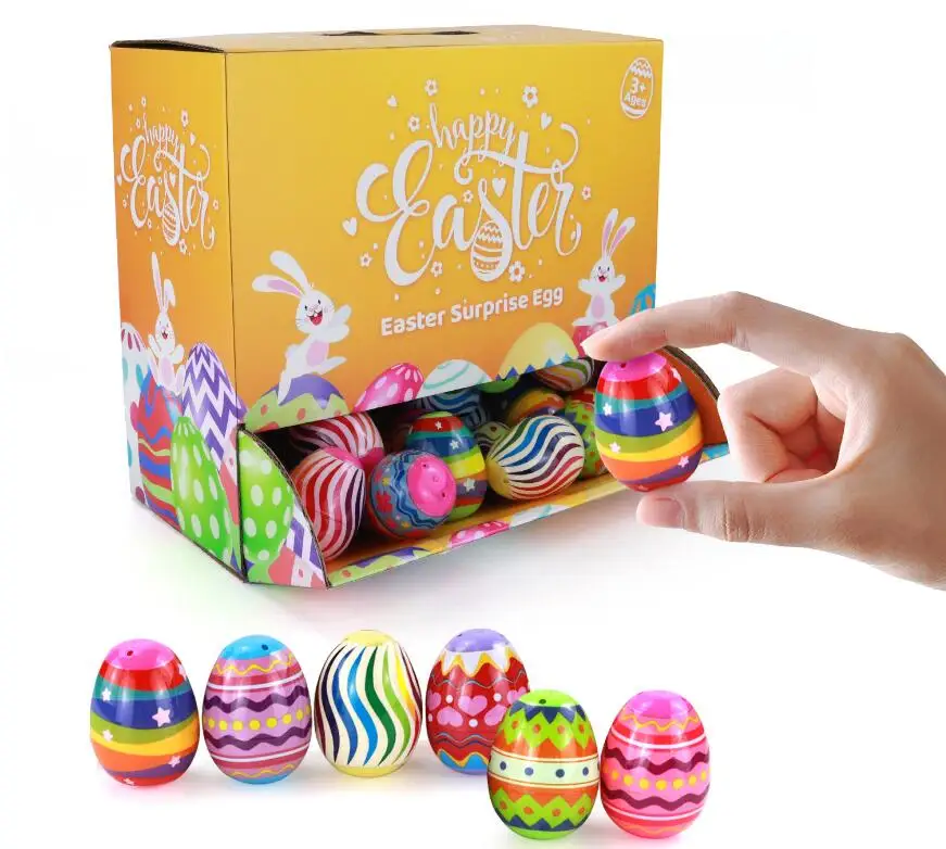 Plastic Easter Eggs Assorted Colors Easter & Party Favors