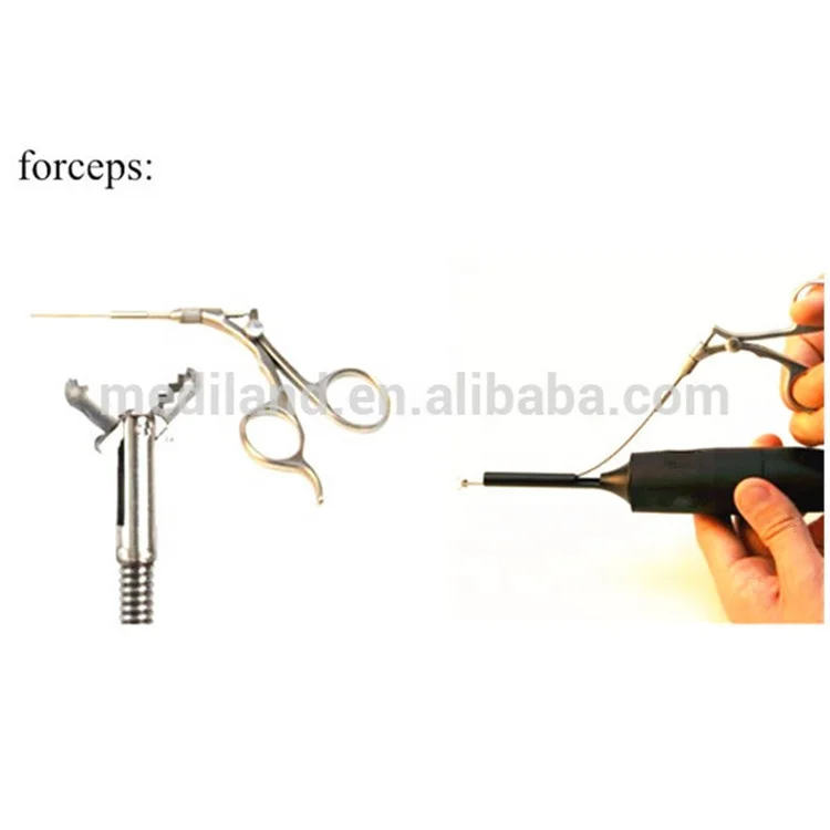 Veterinary tools and equipments flexible forceps for otoscope Veterinary device biopsy forceps with lock