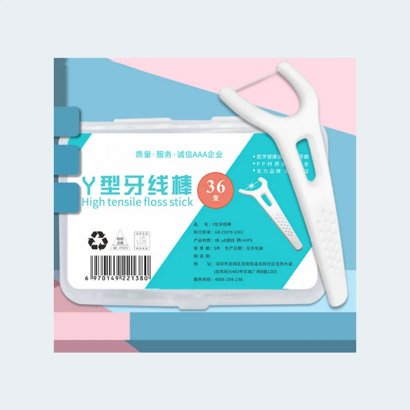 Meyarn Cheap Price Teeth Dental Floss 30pcs Orthodontic Dental Flosser Picks