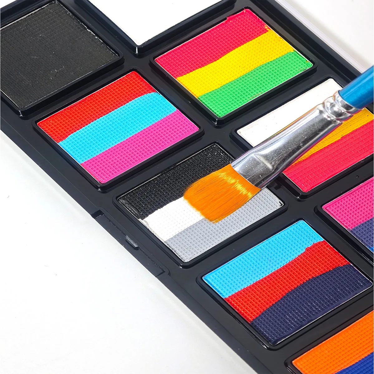 Face Body Paint 26 Colors Water Activated Professional Party Face Painting Kit Body Makeup Tattoo Oil Painting