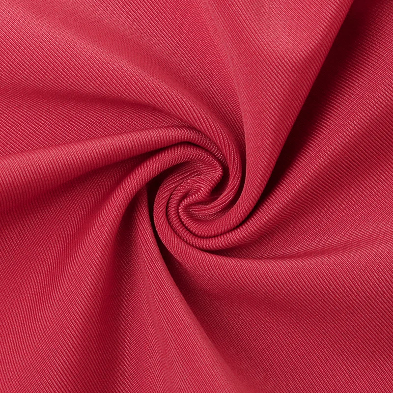 Factory wholesales bright color 100% polyester fabric waterproof breathable spandex fabric sportswear swimsuit