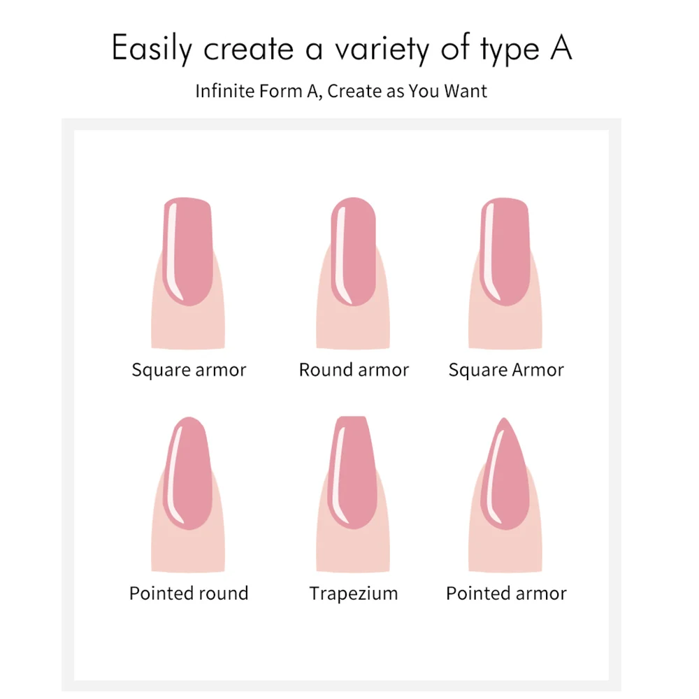 УФ-гель акриловые накладные ногти 100 шт. искусственные ногти 10 размеров разные цвета для полигеля