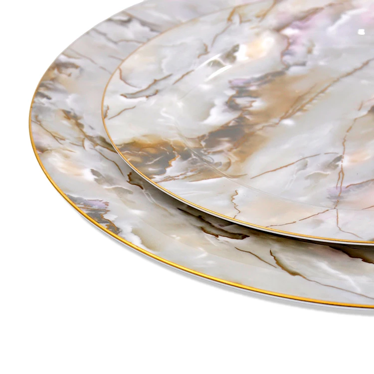 China dinner set porcelaine plates wholesale ceramic tableware sets plates sets dinnerware ceramic plates for restaurant