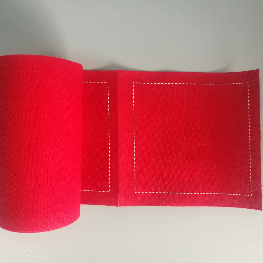 Custom Disposable Personalized Cloth Napkins for Dinner Wedding Restaurant