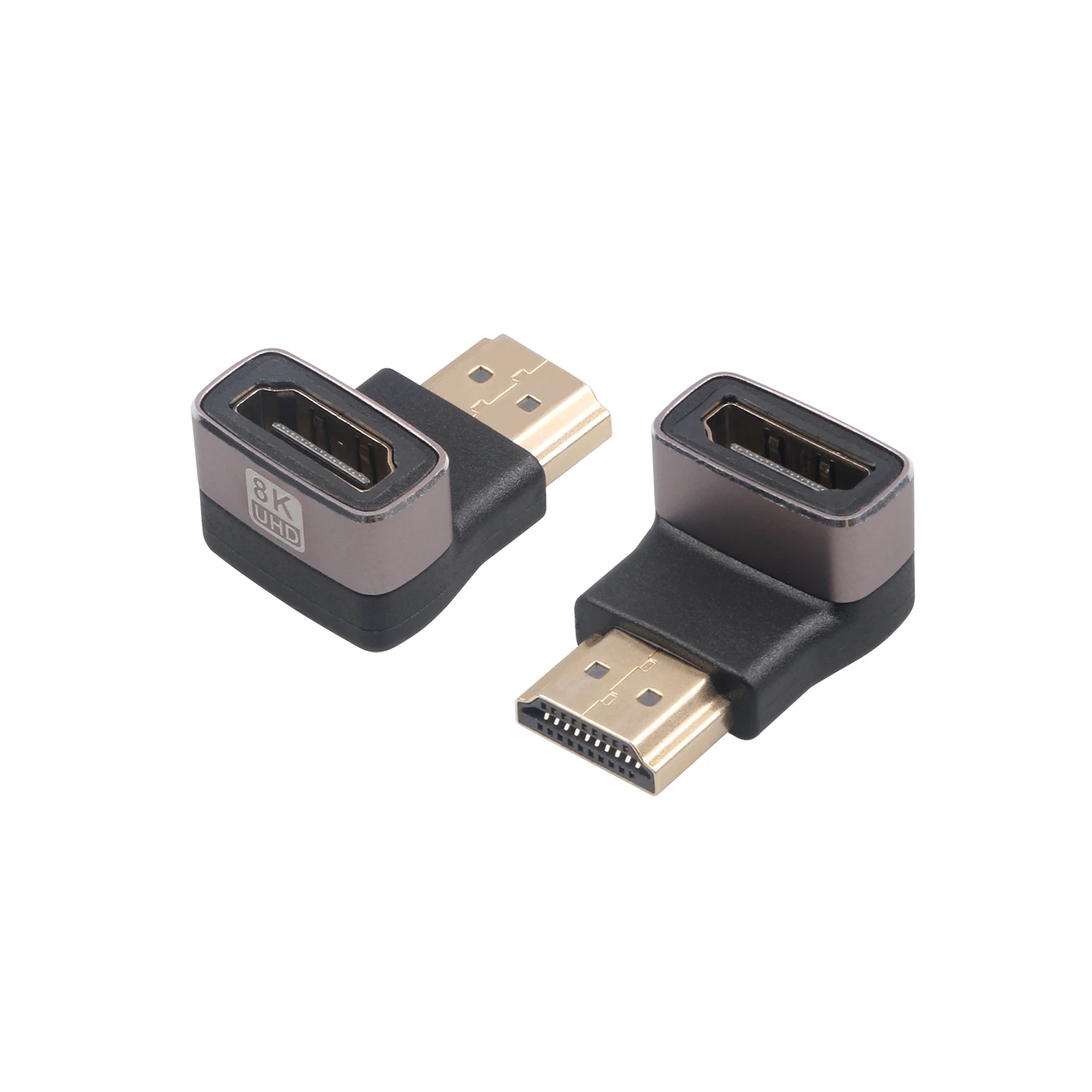 8K HDMI Adapter 270 Degree Right Angle Male to Female Converter HD Connector for HDTV PS4 Lptop TV Box HD-MI Extender