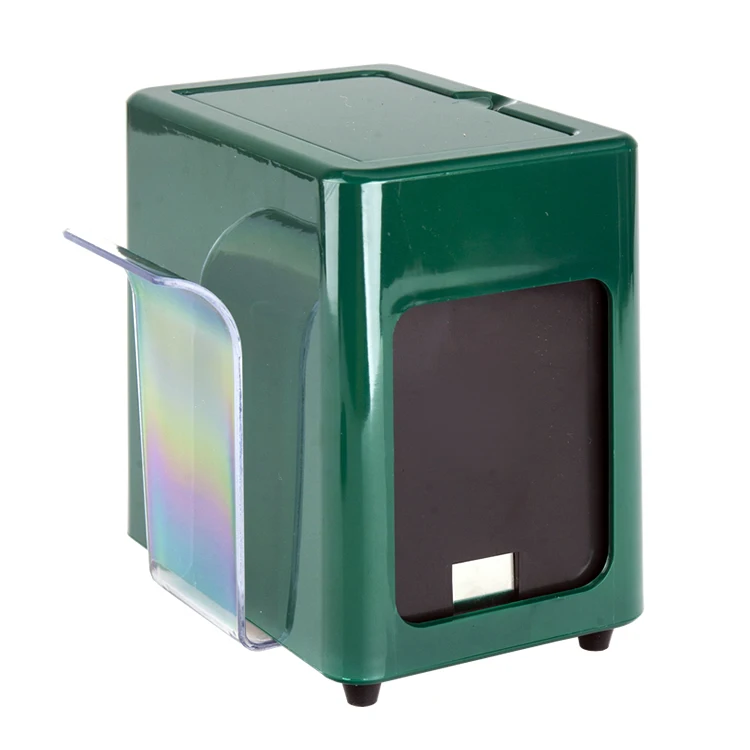 Customized Tissue Box with Napkin Dispenser and Toothpick Holder Promotional Restaurant-Grade Case by Factory