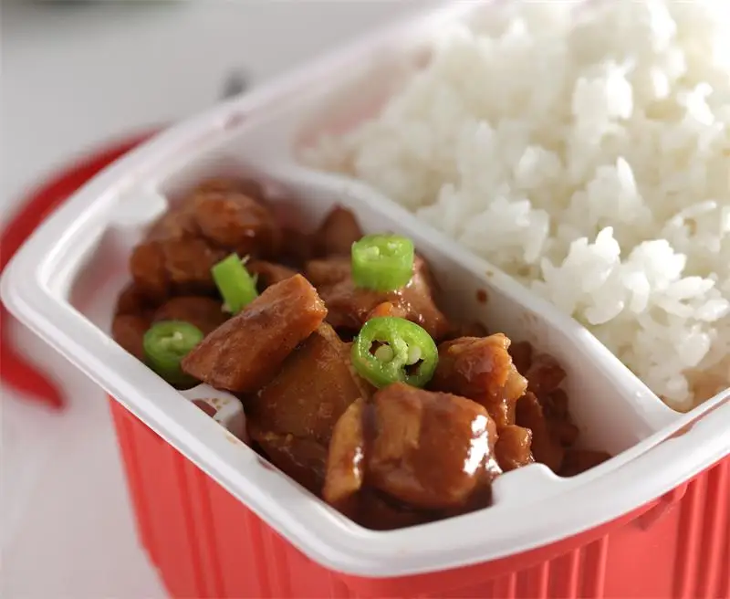 Хит продаж 2021, рисовая курица, мгновенный самонагревающийся пищевой мгновенный рис