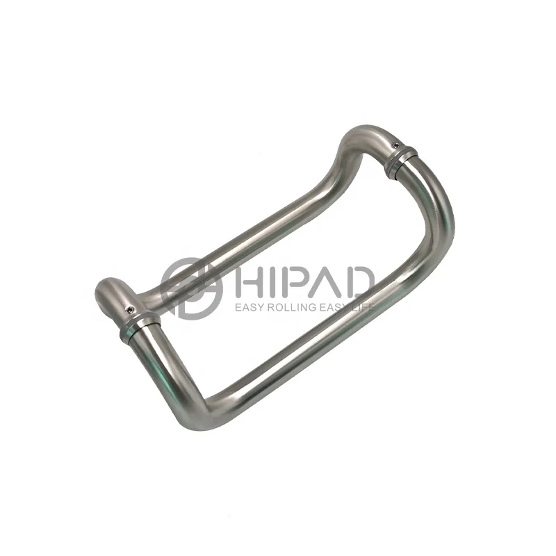 Hot Sale Modern H Type Stainless Steel 304 Pull Handle OEM Door Handle for Glass or Commercial Gate for Hotels and Windows