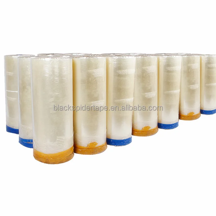 sales wholesale standard low price clear box sealing bopp packing adhesive tape jumbo roll
