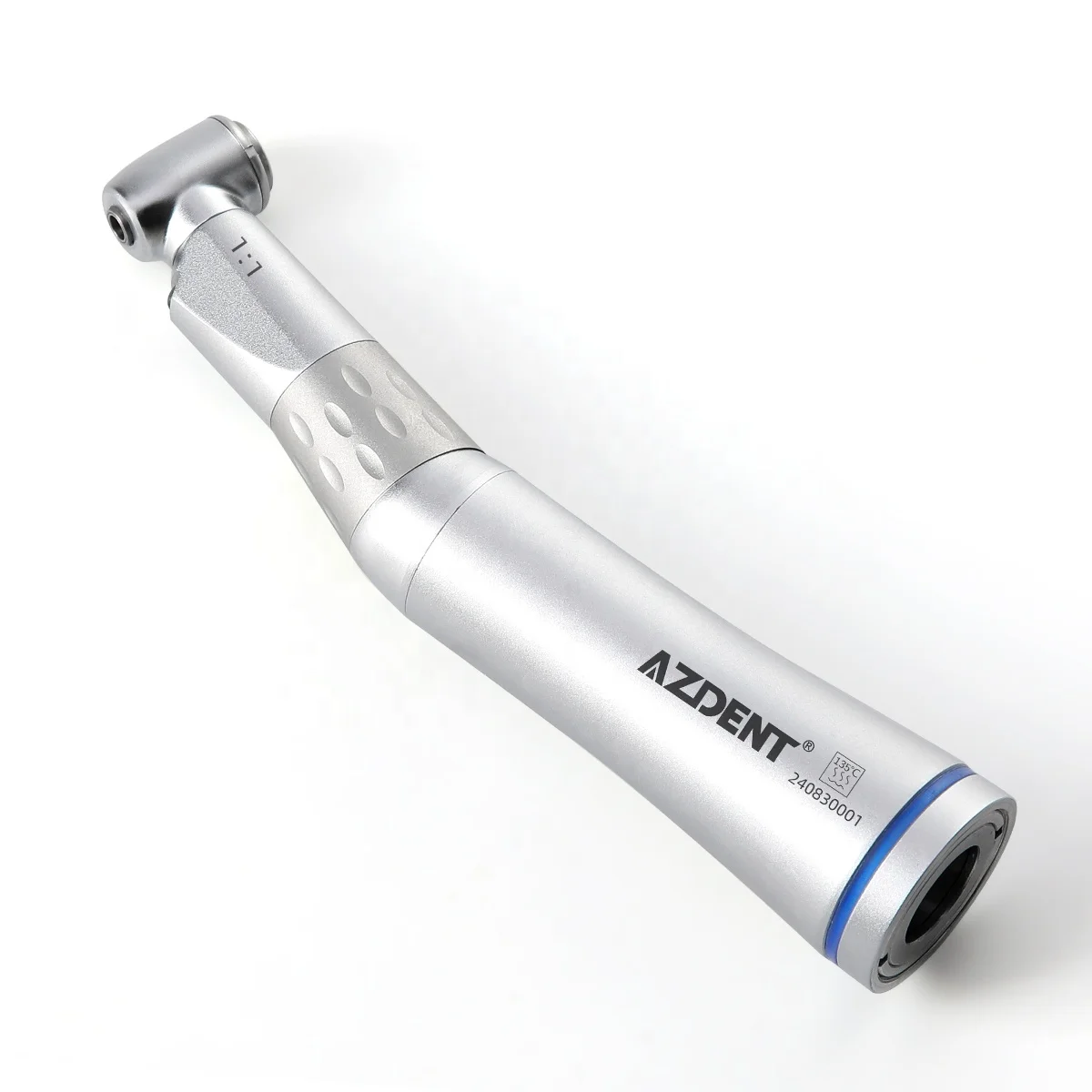 AZDENT 1:1 Dental Inner Channel Handpiece LED Dental Contra Angle Handpiece