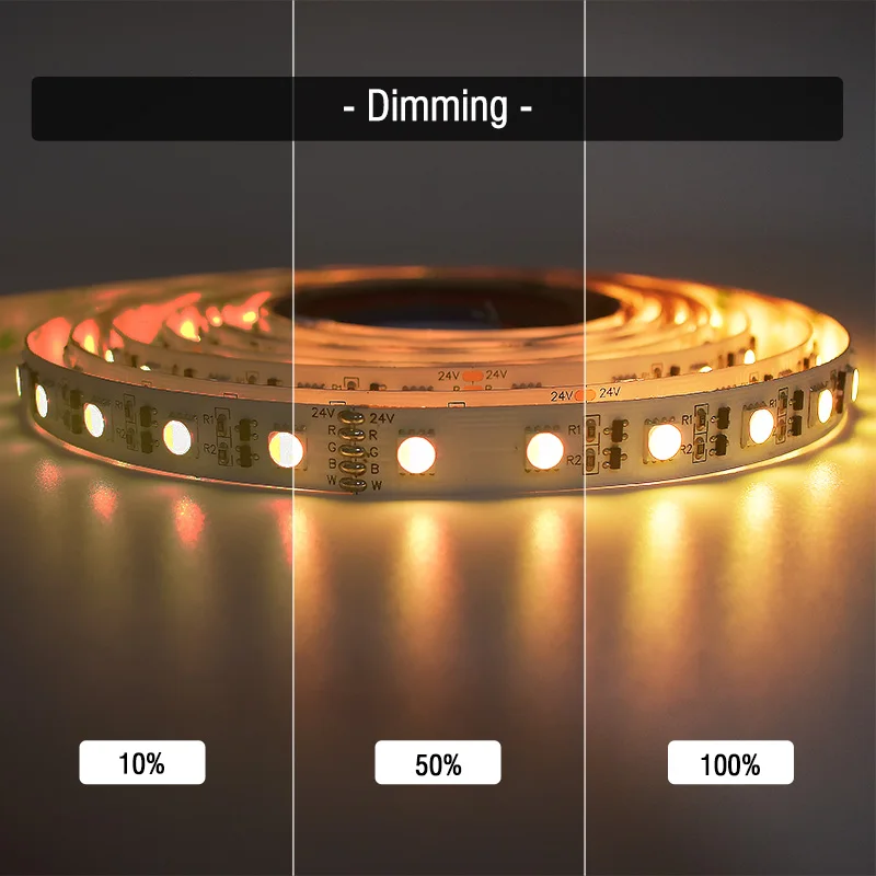 5050 SMD RGB  led strip lights DC24V 60leds Remote Control Light strip 15m/roll