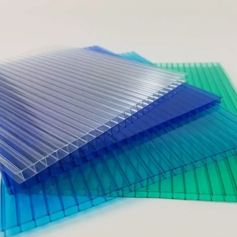 Fire Polycarbonate Multilayer Hollow Sheet for Curtain Wall and Skylights