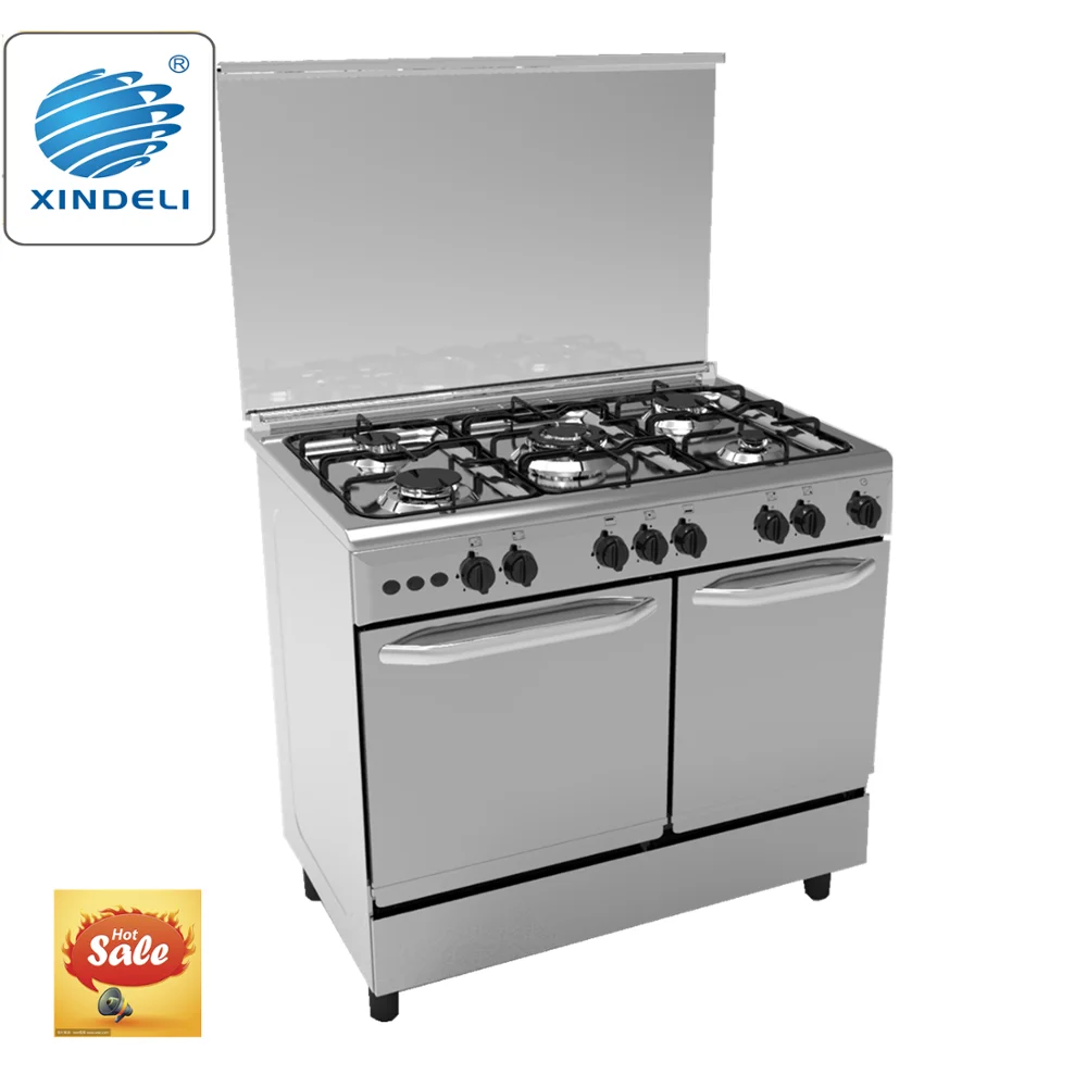 Новый дизайн 2019, горячая Распродажа, газовый конвейер 120 л, духовка для пиццы с автоматическим зажиганием + Поворотная стойка + духовая лампа