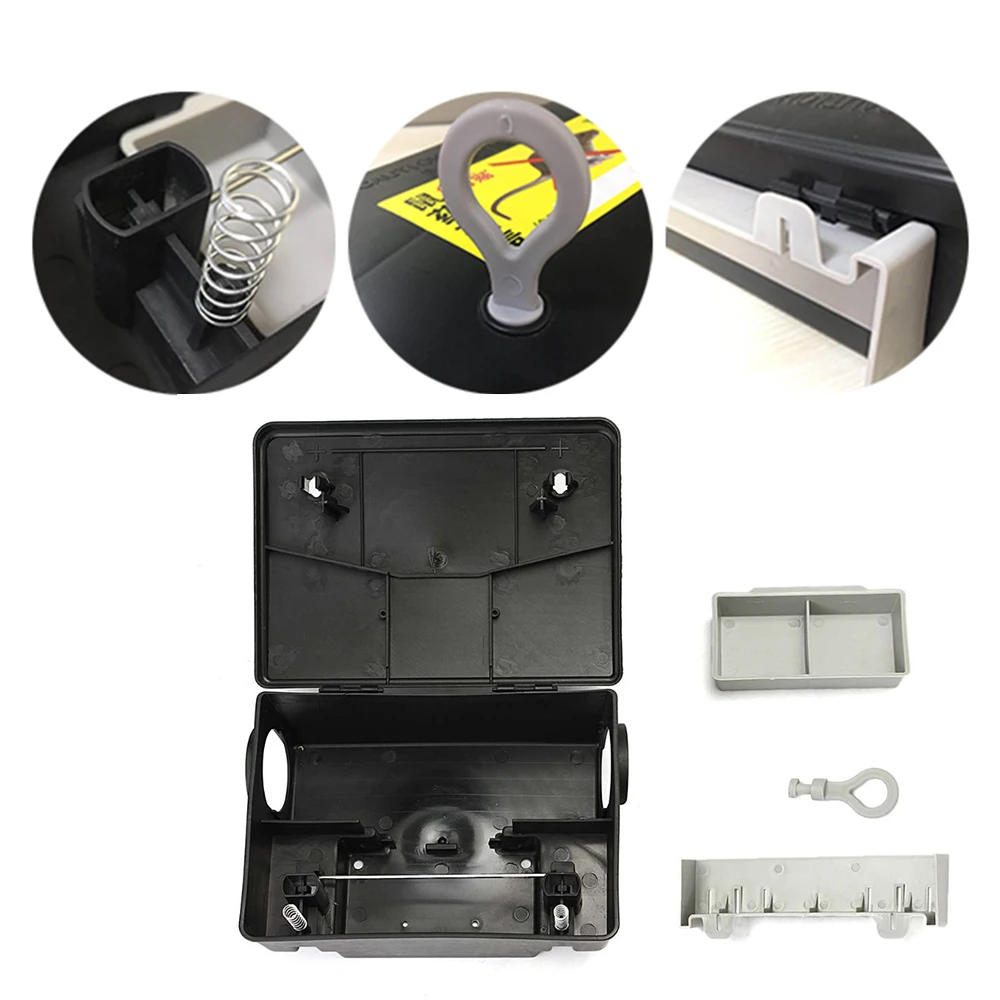 House Rat Poison Bait Box Plastic Rodent Bait Station Mouse Trap Bait Box