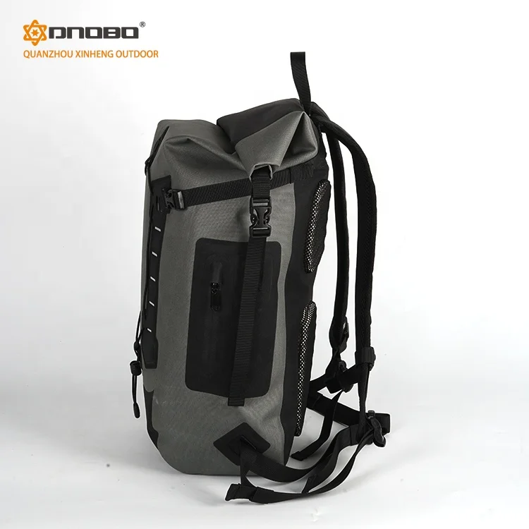 High Quality TPU Hot Pressing Hiking Travel Custom Logo Outdoor Backpack Motorcycle Drybag Waterproof Backpack Roll Top Bag New
