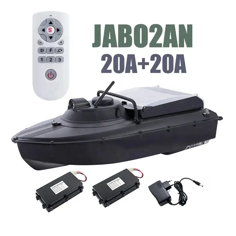 Бесплатная доставка JABO2AN 20A с двумя литиевыми батареями автоматическая Круизная приманка автопилот пластиковый корпус ABS GPS рыболовная Jabo 2 2A