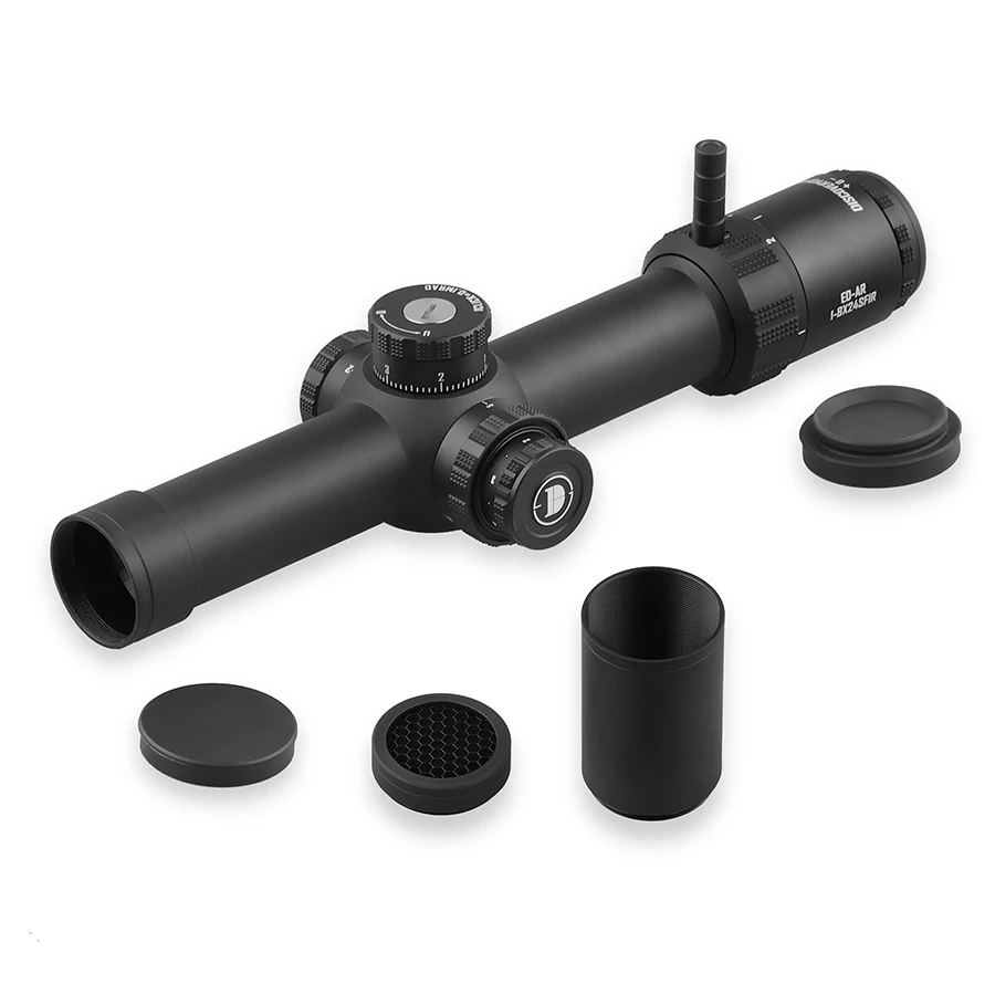 New Telescope Discovery ED AR 1-8x24 SFIR Side Focus 34mm Tube Scope LPVOScope