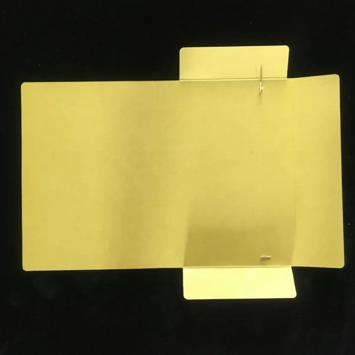 Office Supplies 3 Flap A4 Size Paper File Folder with Elastic Band Closure