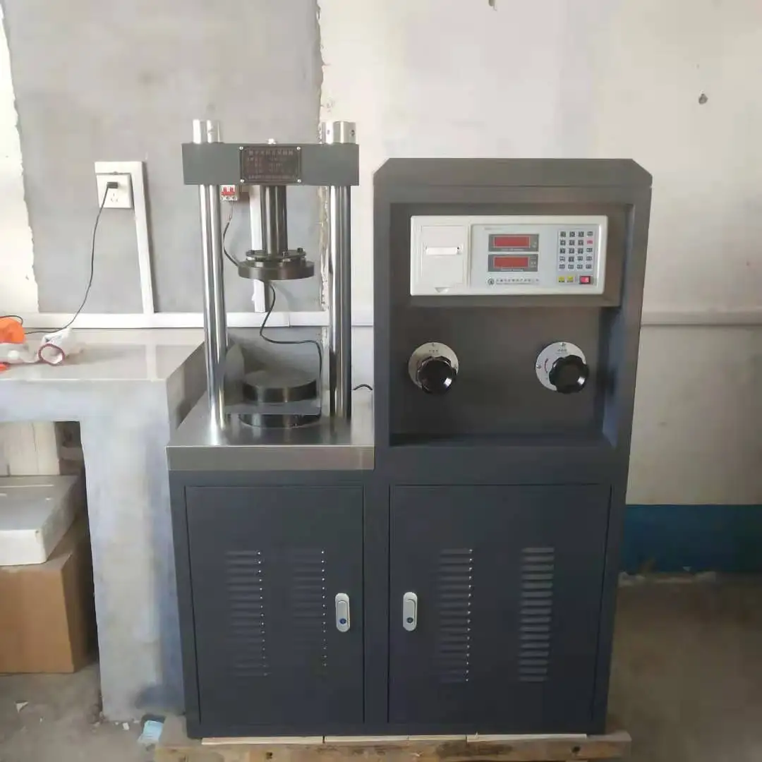 Cement cube testing Concrete cube compression strength testing machine semi-automatic concrete compression testing