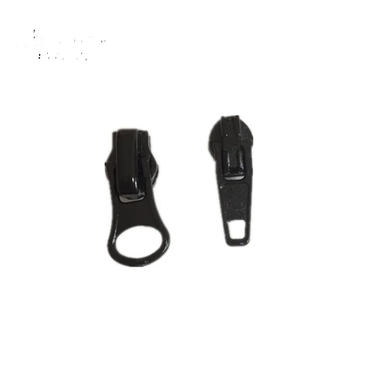 5#  auto lock zipper slider with thumb puller for nylon zipper plastic zipper