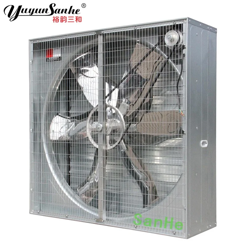 Poultry Shed Exhaust Fan Green House Fan Low Price Low Power Consumption Ventilation Fan