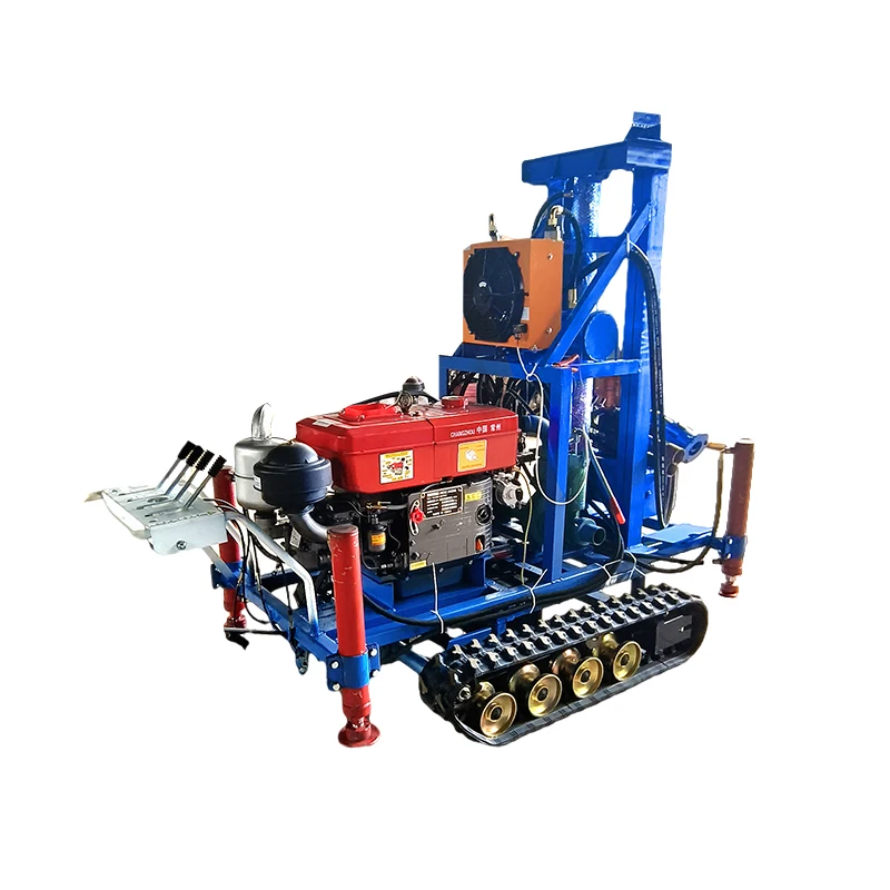 200m depth underground water well drilling rig factory price portable borehole drilling rig for mining on sale