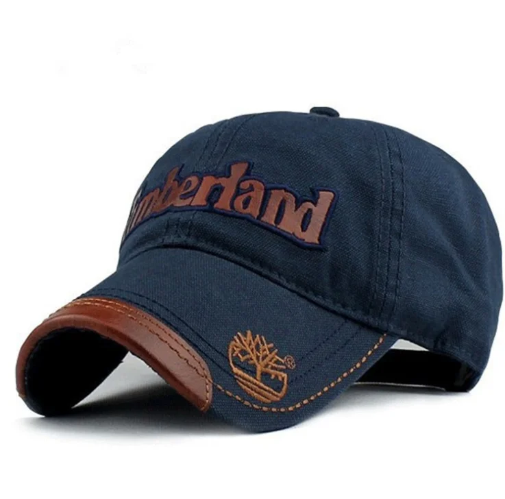 Creative baseball cap extended brim denim outdoor sun hat embroidered letter summer sun protection cap