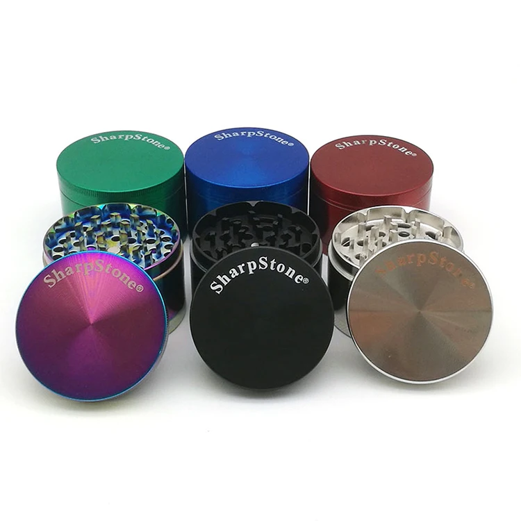 DEBANG herb grinder 40mm 50mm 55mm 63mm 75mm 100mm Custom Logo 4 layers tobacco herb grinder
